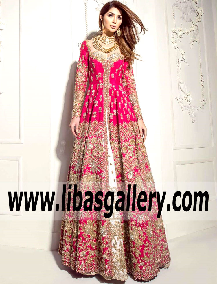Modern Style Ruby Aster Wedding Gown for Beautiful Brides