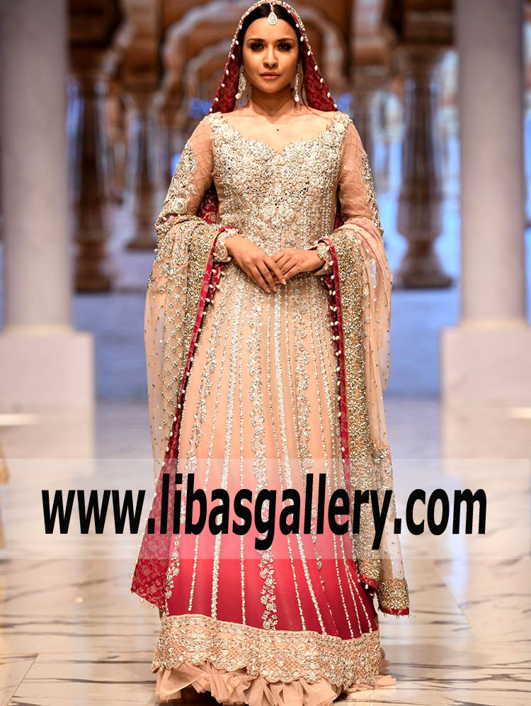Impressively Great Pakistani Wedding Gown Dress