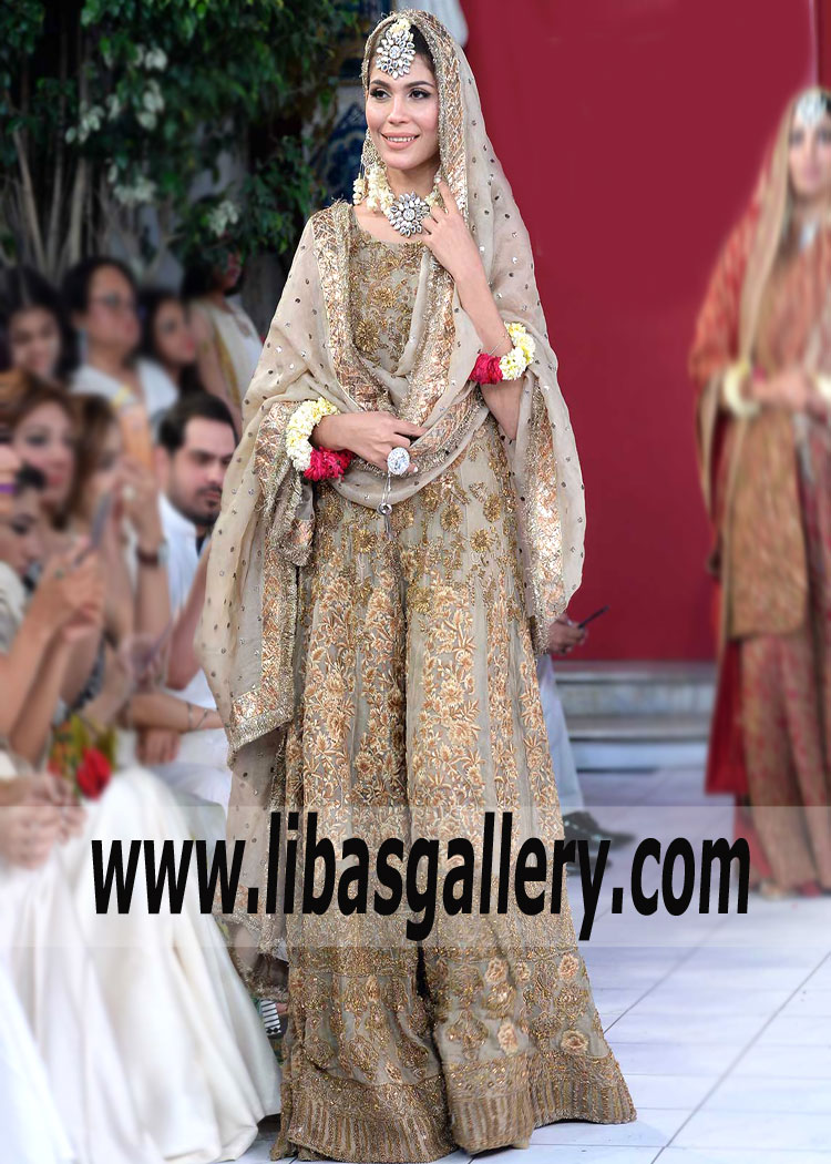 Wedding dress Pearl Hippeastrum Anarkali