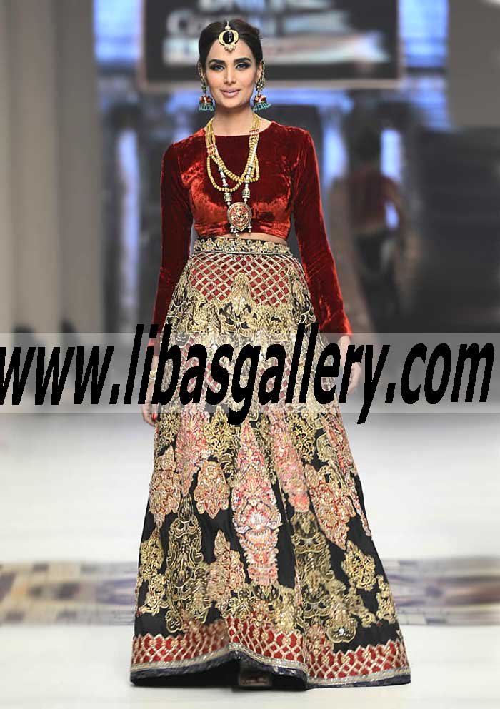 Bridal Wear 2015 Sensational Bridal Sharara Dress for Wedding and Special Occasions