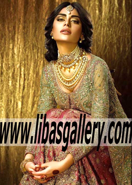 Bridal Wear 2015 Touch of Class and Charm with this Gorgeous Bridal sharara dress for Wedding