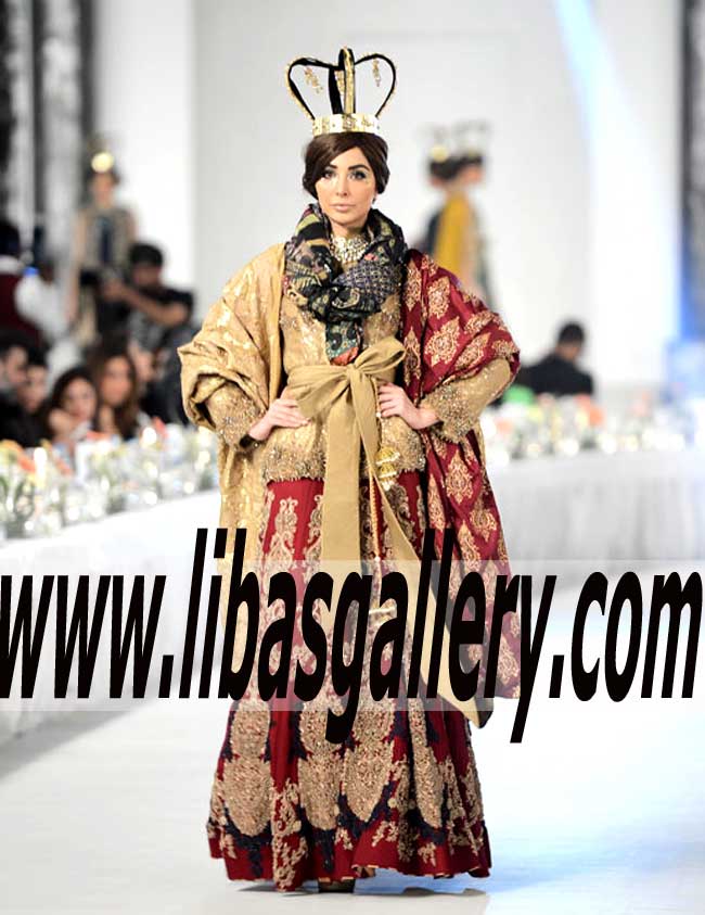 Sensational Embellished Designer Bridal Lehenga for Wedding and Special Occasions