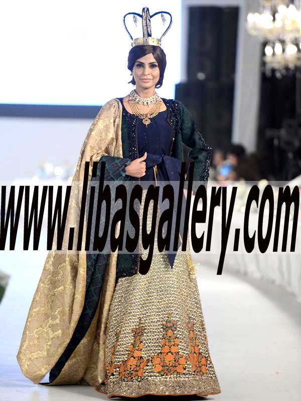Vigorous Bridal Lehenga Dress Collectin With Graceful Embellishments