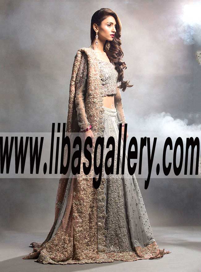 Awesome Anarkali Bridal Dress for Reception and Special Occasions