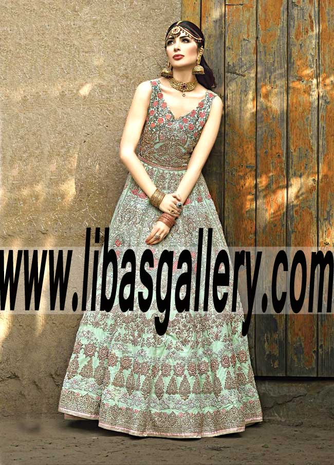 Designer Erum Khan Bridal Dresses, Erum Khan Bridal Gown, Erum Khan Bridal Anarkali, Erum Khan Designer Occasions online shop Newport News Virginia VA US