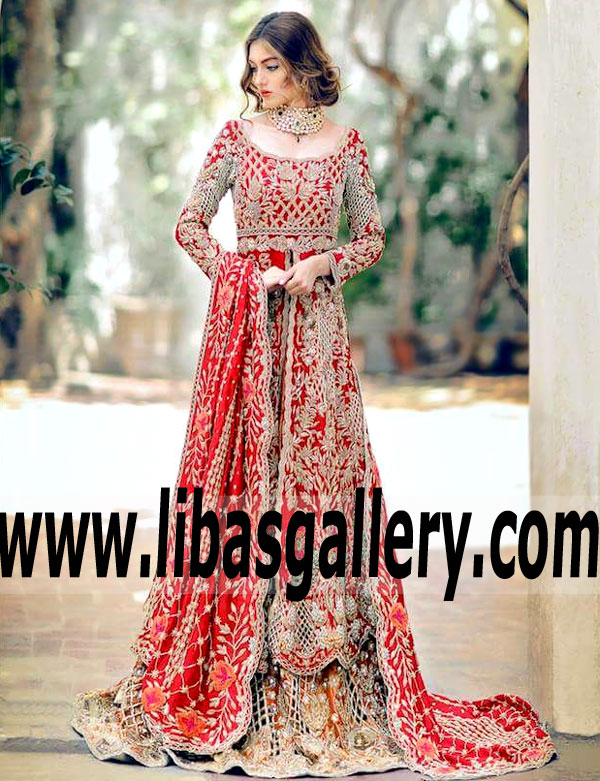 Iqra F Chaudhry Wedding Dresses | Bridal Gowns Summer/Winter 2016-2017 Collection | Richmond Virginia VA US| Iqra F Chaudhry