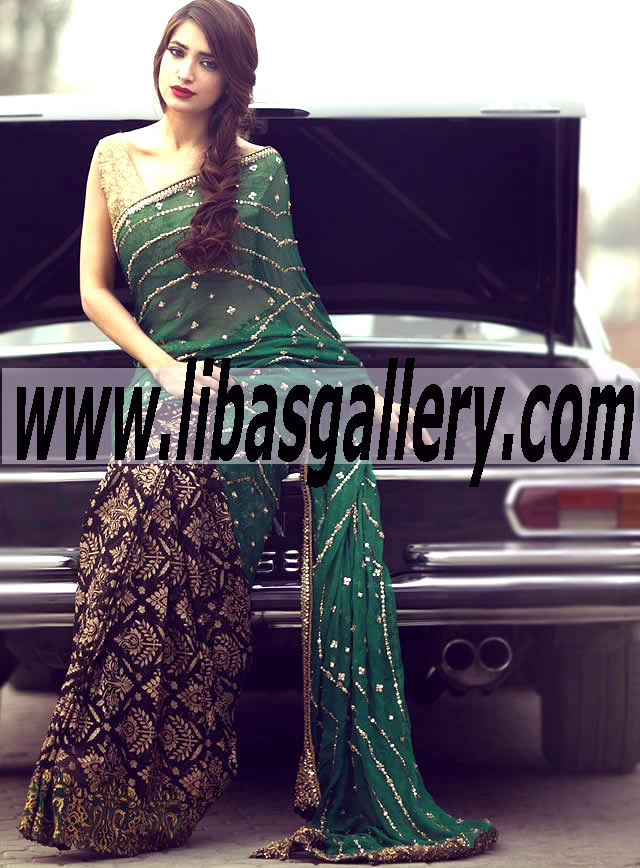 Bridal Wear 2015 MAGNIFICENT DESIGNER SAREE