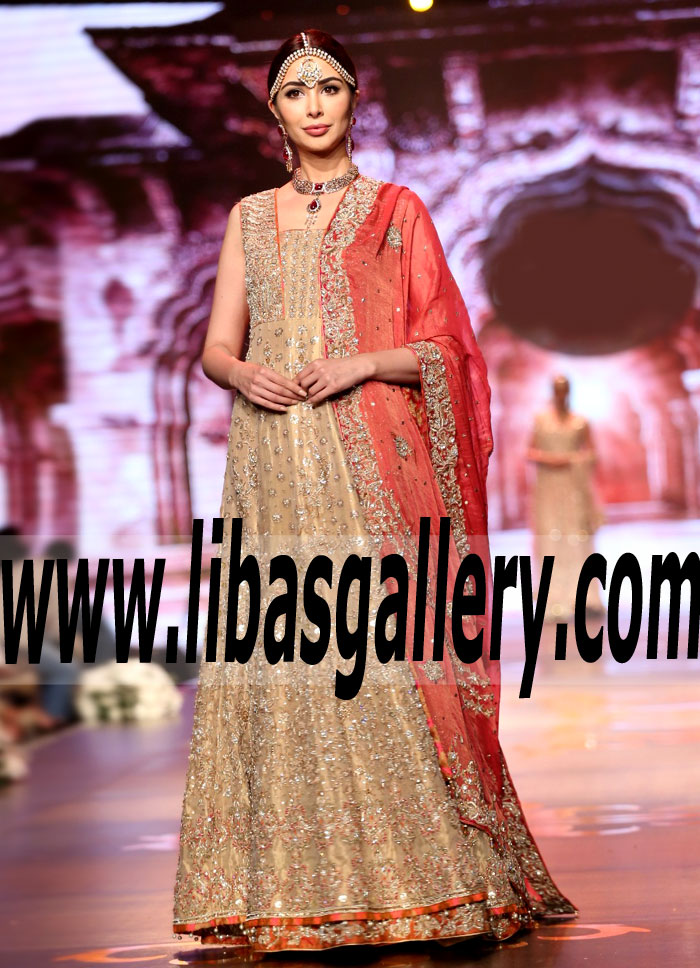 Latest Anarkali Bridal Wear Aisha Imran Anarkali Bridal Suits Aisha Imran Northridge California CA USA