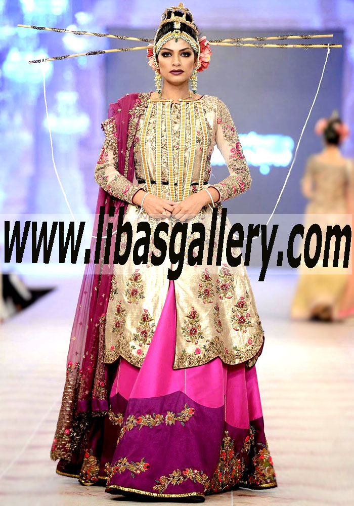 Bridal Wear 2015 THE MOST BEAUTIFUL SHARARA DRESSES
