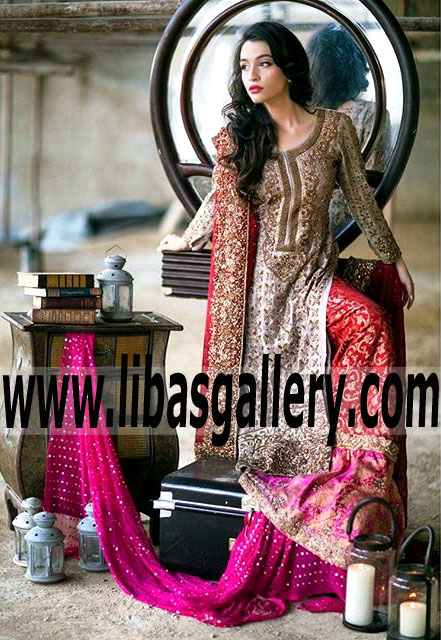 Ansab Jahangir Wedding Dresses Lawrenceville New Jersey NJ US - Shop for Latest Ansab Jahangir Bridal Dresses on www.libasgallery.com