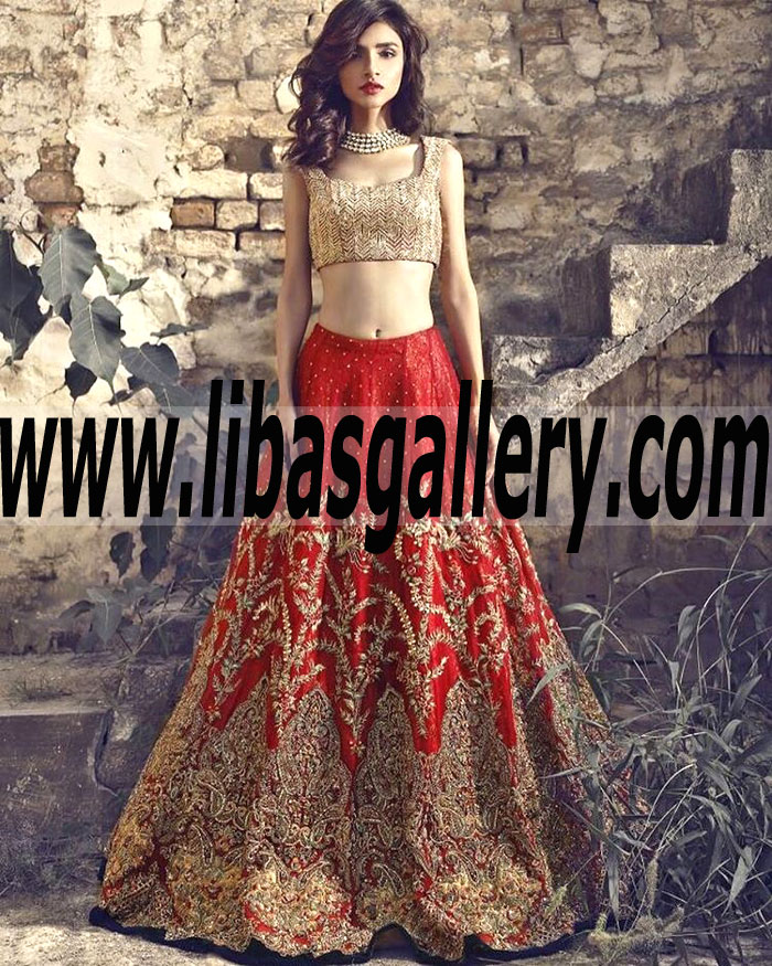 Farah and Fatima Wedding Dresses Brooklyn New York NY USA - Shop for Latest Farah and Fatima Bridal Dresses on www.libasgallery.com