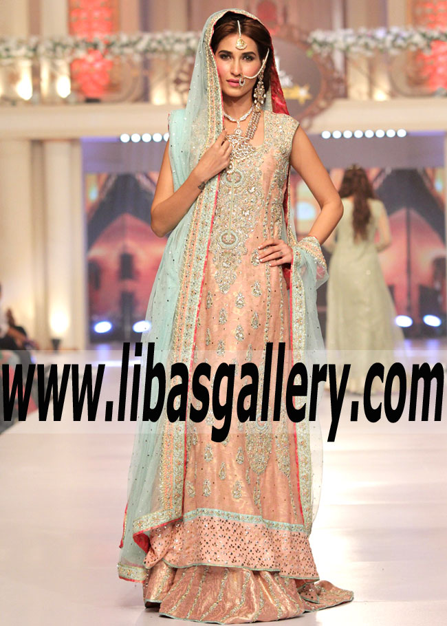 Charming CALM EDEN Bridal Dress for Nikah and Engagement