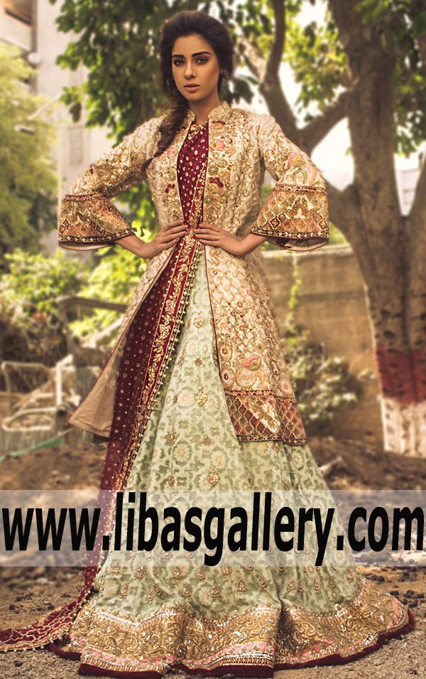 Lavishing MERLOT CRIMSON Wedding Lehenga for Wedding and Special Occasions