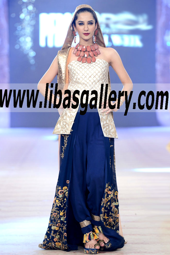 Bridal Wear 2015 VIGOROUS EMBELLISHED SUIT 