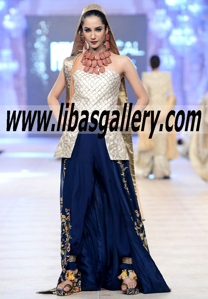Bridal Wear 2015 VIGOROUS EMBELLISHED SUIT 