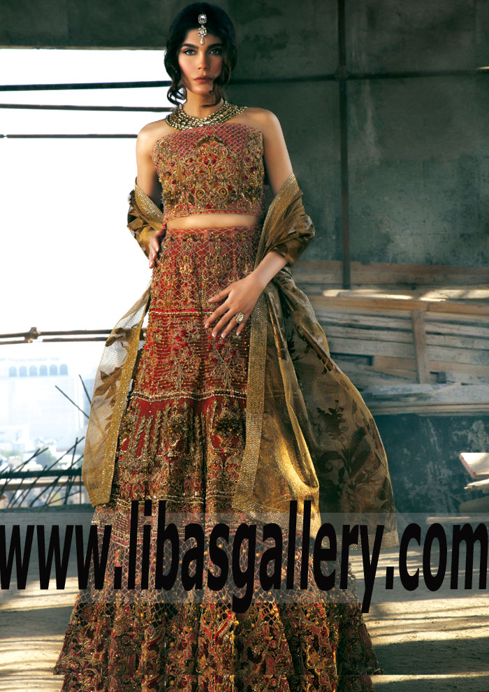 Vigorous Bridal Lehenga Skirt for Stylish Brides