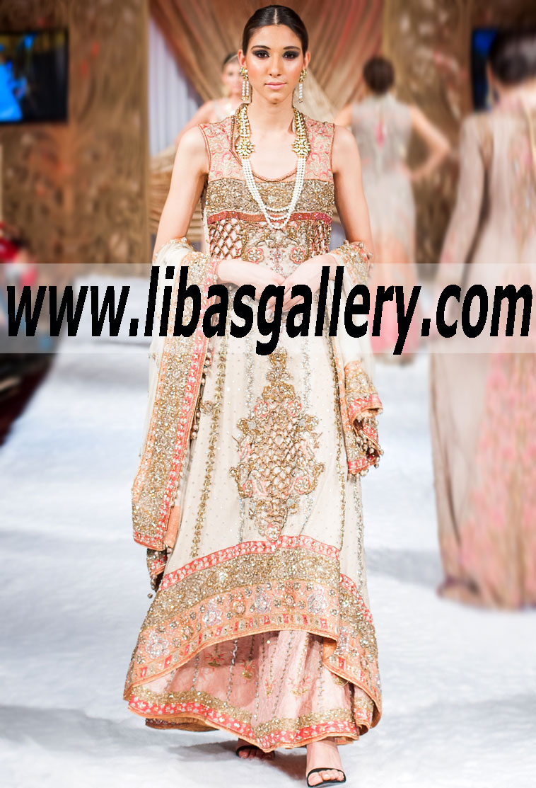 Bridal Wear 2015 LUXURIOUS DESIGNER BRIDAL LEHENGA