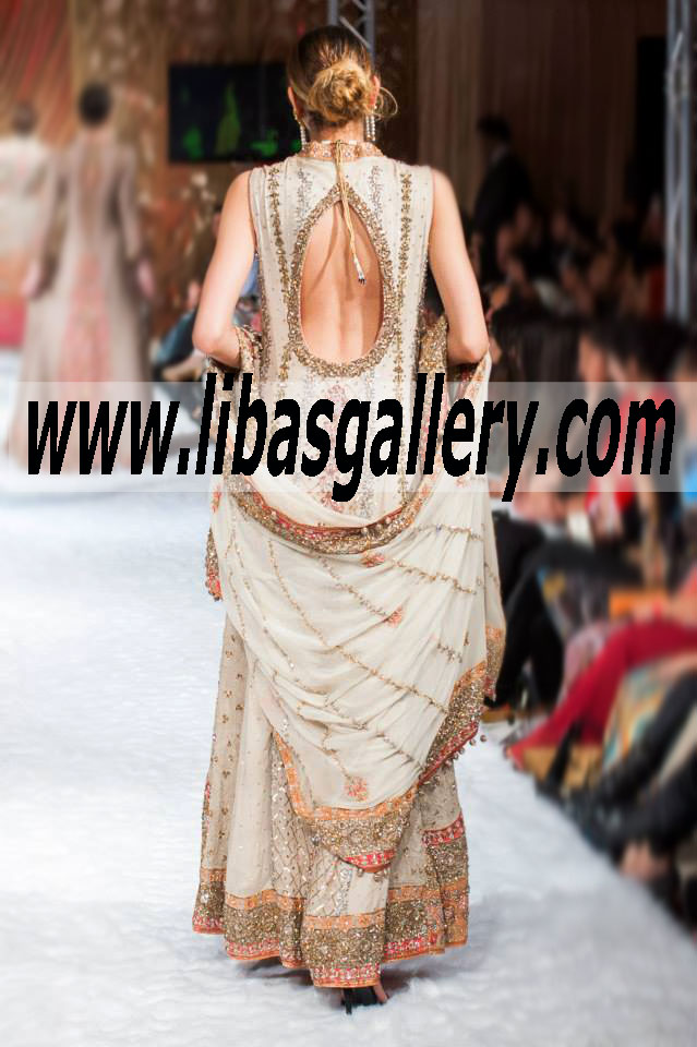 Bridal Wear 2015 LUXURIOUS DESIGNER BRIDAL LEHENGA