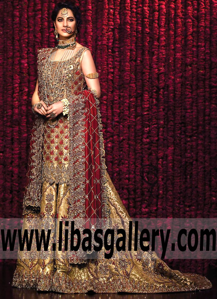 Glamorous Carmine Montana Bridal Dress
