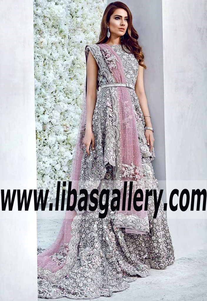 Classy Konya Anarkali Bridal