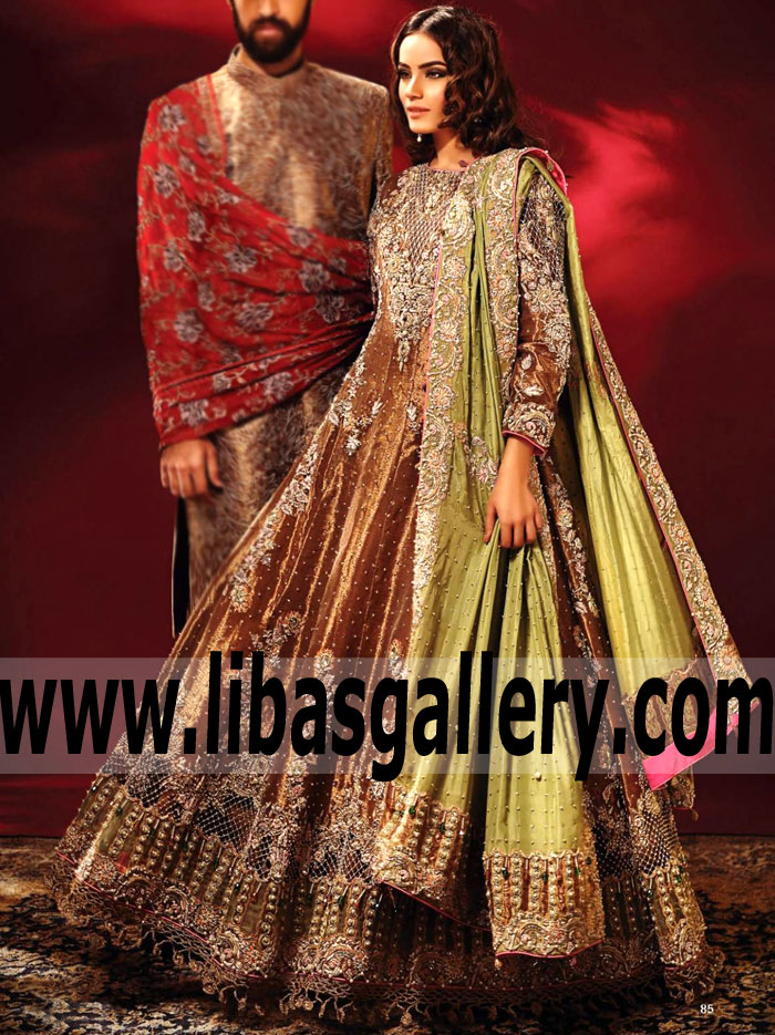 Designer FAS Design Studio Online Store Bridal Wear Bridal Gown Dresses Pakistan UK USA Canada Australia