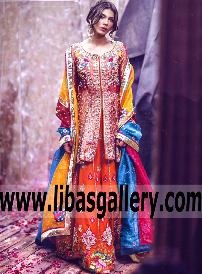 Classy bridal Peplum Style Dresses Zarmisha Dar Indian Pakistani Wedding Lehenga Philadelphia Pennsylvannia PA USA