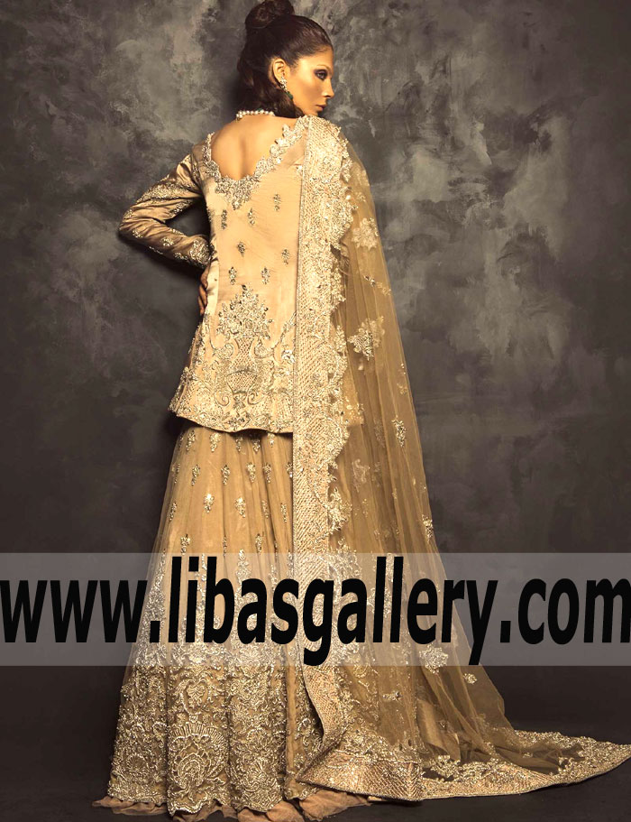 Spectacular Dark Champagne Calla Lily Bridal