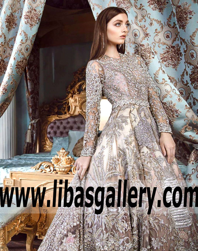 Wonderful Ash White Arum Bridal Dress