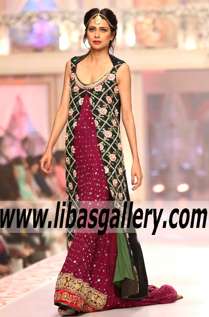 Bridal Wear 2015 ARISTOCRATIC TOUCH Bridal Couture EVENING GOWN