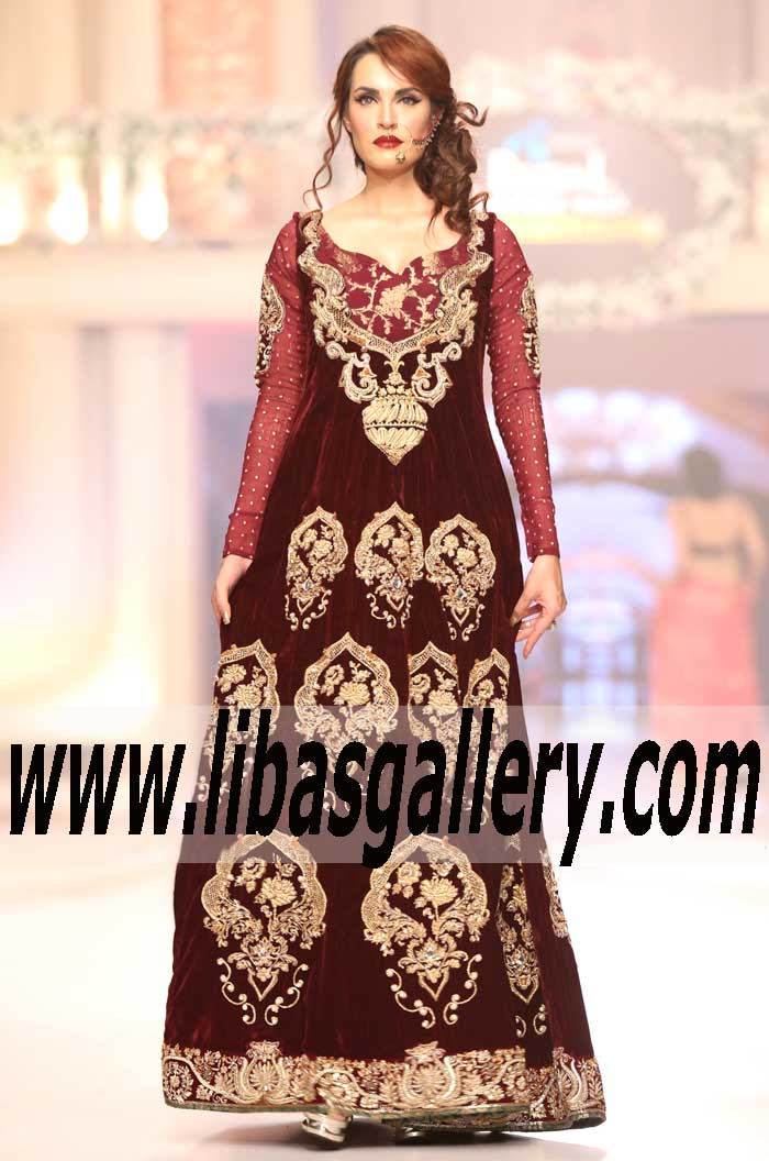 Bridal Wear 2015 Glorious Bridal Couture wedding GOWN dress for Beautiful bride