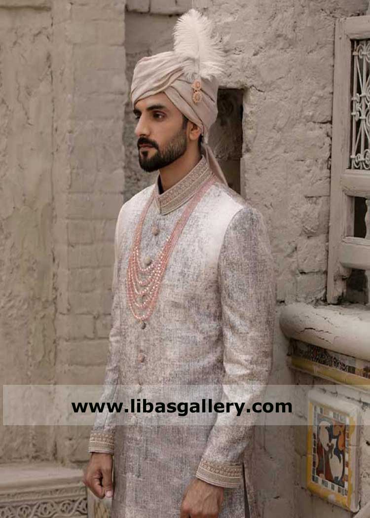 Classic Pakistani Wedding Turban for Groom