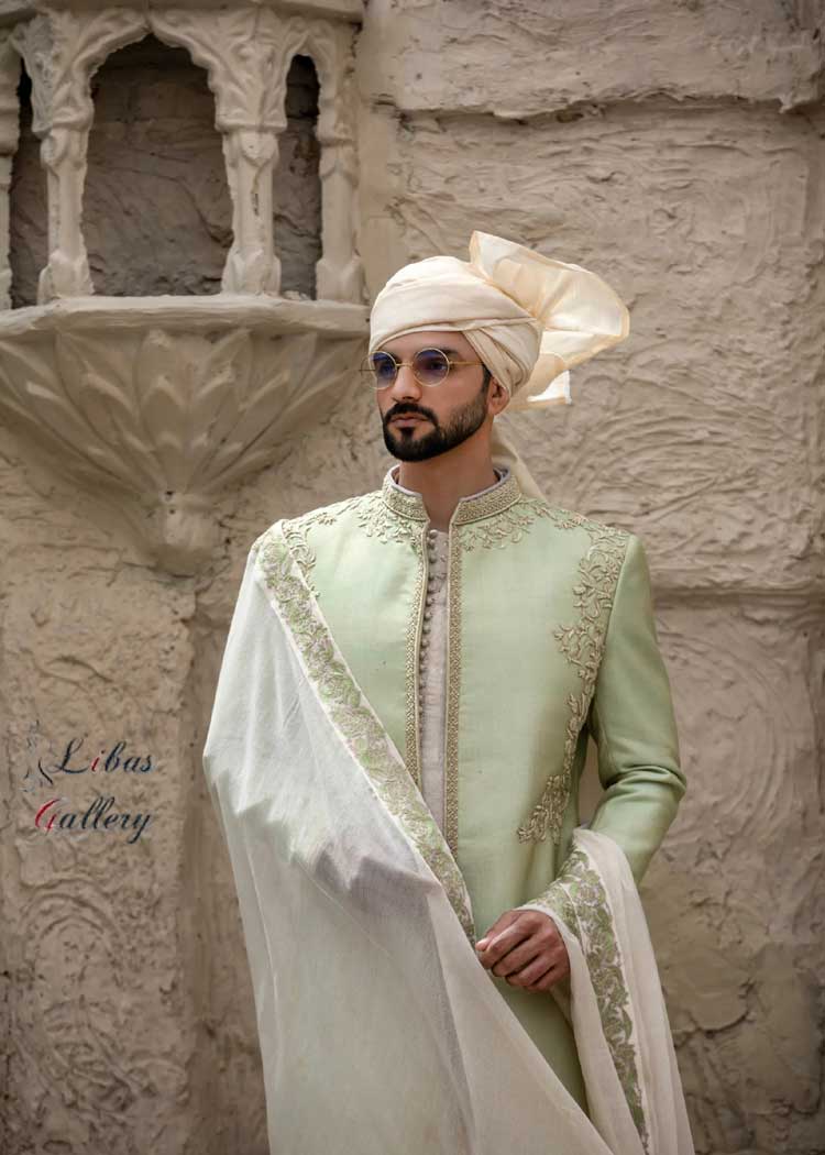 Regal Wedding turban Groom Nikah