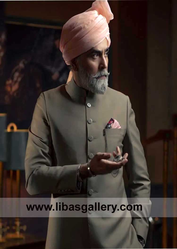 Misty Rose turban for Bride Groom father