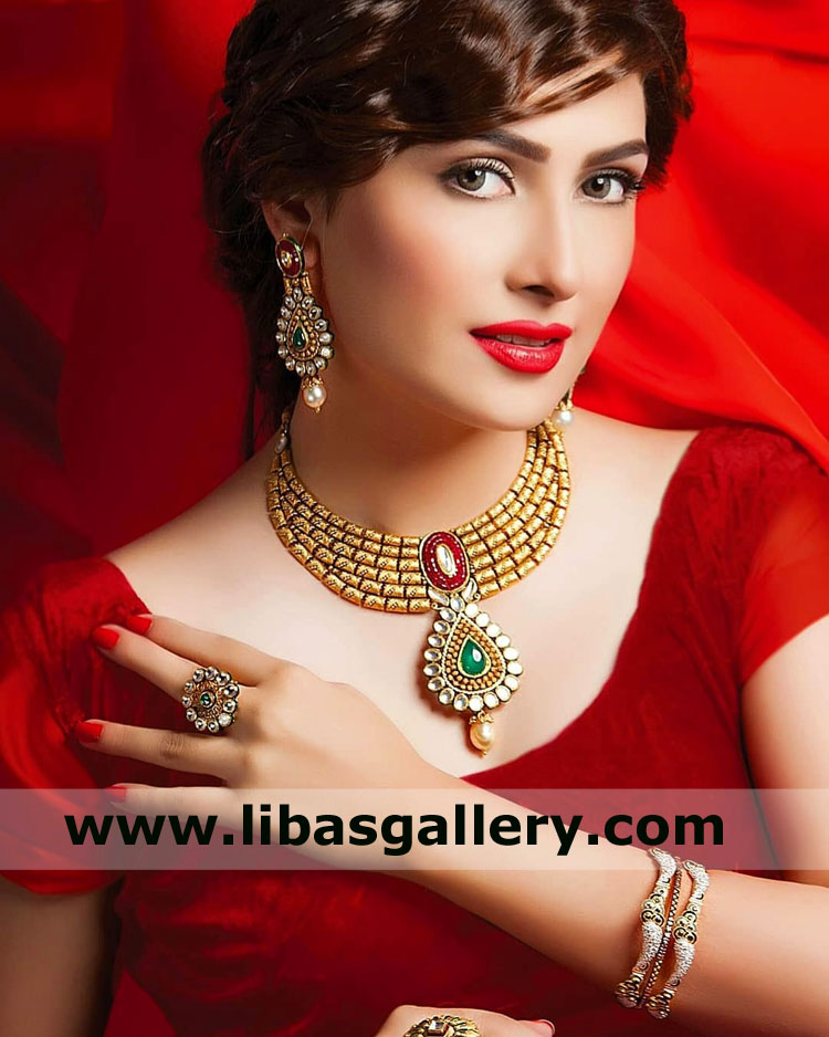 Ayeza khan Royal princess like face modeling for designer bridal jewellery design for barat walima gold plated necklace earrings florida texas usa Ayeza khan Royal princess like face modeling for designer bridal jewellery design for barat walima gold plated necklace earrings florida texas usa