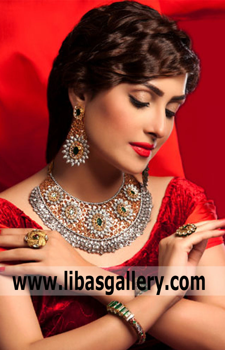hammer made beautiful bridal jewellery for nikah walima