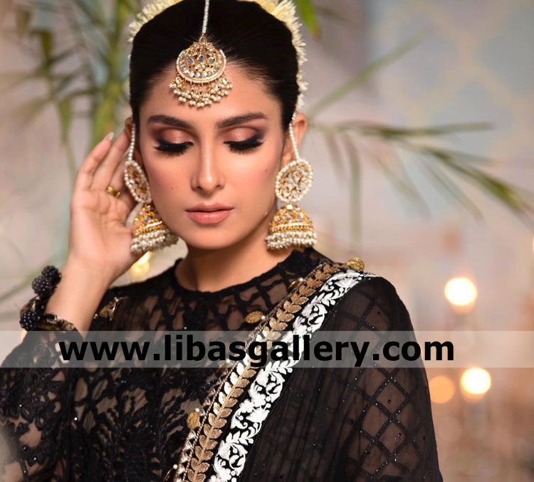 Shy girl demand pakistani bridal jewellery set gold plated