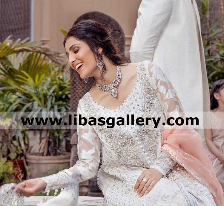 Traditional bridal necklace and earrings set hand made