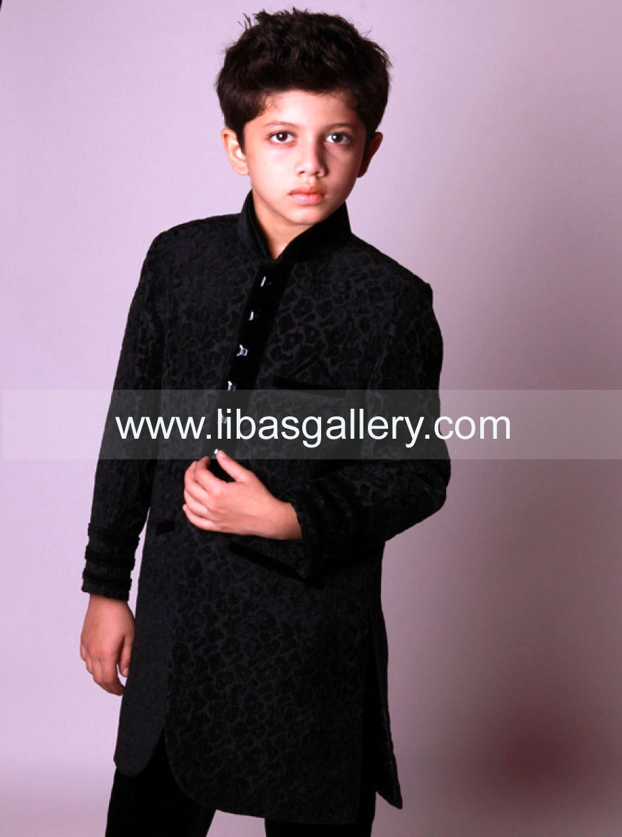 Kids Embroidered Sherwanis Style no 104