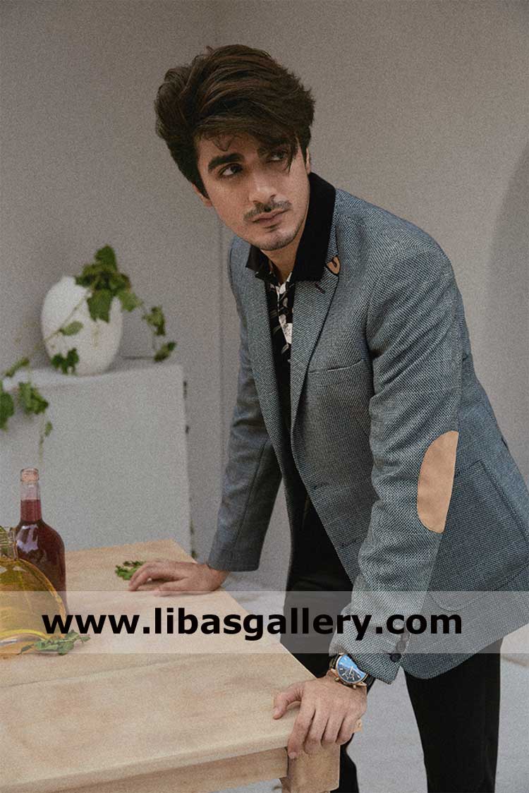 Short length gents occasion coat pants suits