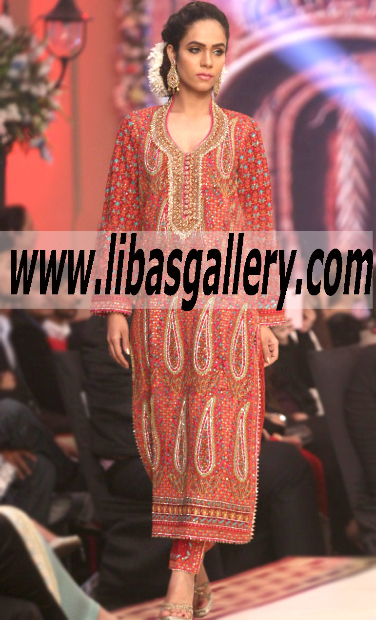Umar Sayeed TBCW Bridal Wear Pakistani Bridal Dresses Designer Umar Sayeed Bridal Dress Gharara Sharara UK, Umar Sayeed Birdal Dresses, Formal Shalwar Kameez Shops Walsall, Tameworth, Wolverhampton, Solihull, Stourbridge UK