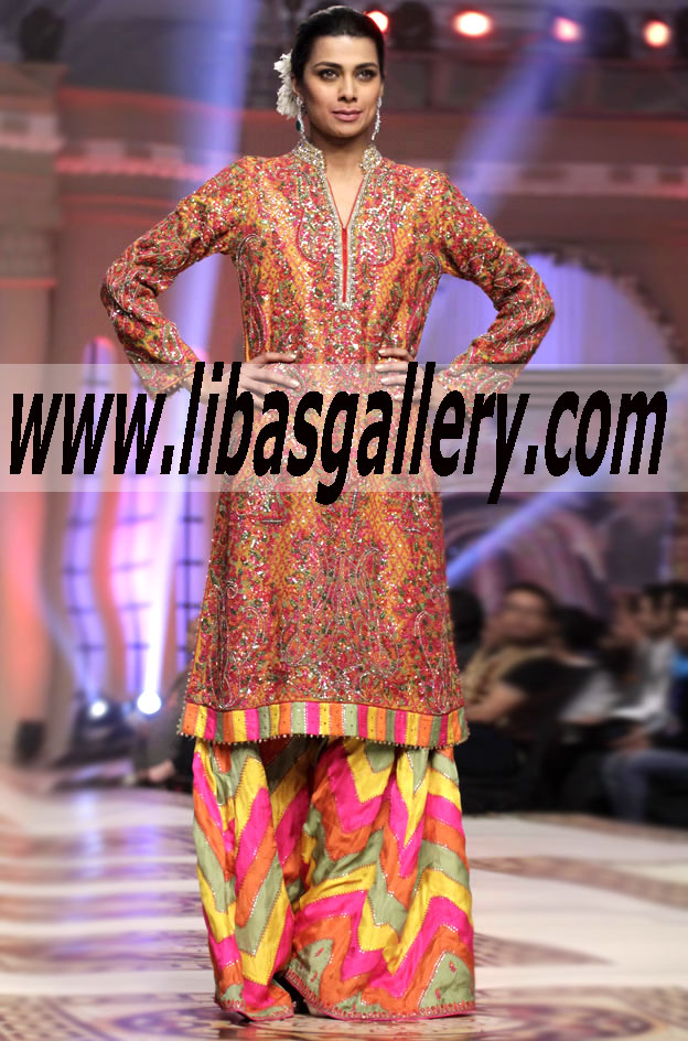 2015 wedding dress collection | Umar Sayeed Bridals 2015 Wedding Dress Collection TBCW 2014  - pictures, photos, images Buy Online in UK USA Canada Australia Saudi Arabaia Japan Bahrain Kuwait Norway Sweden New Zealand
