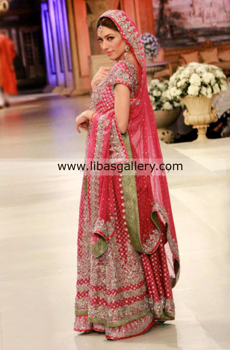 Cerise Celeste Bridal Dress