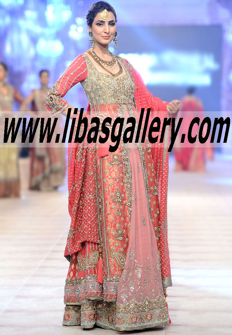 Nickie Nina Latest Bridal Dresses, Discount Modern Nickie Nina PFDC LOreal Paris Bridal Week Dresses Online - libasgallery.com Shop in lincolnwood  Illinois USA