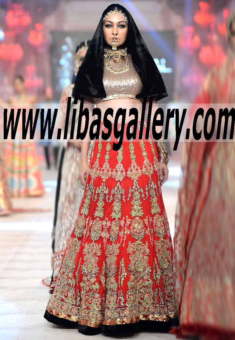 Totally Romantic Shiny Wedding Dress at Bridal Fashion Week