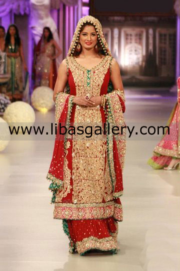Red Hatab Lehenga
