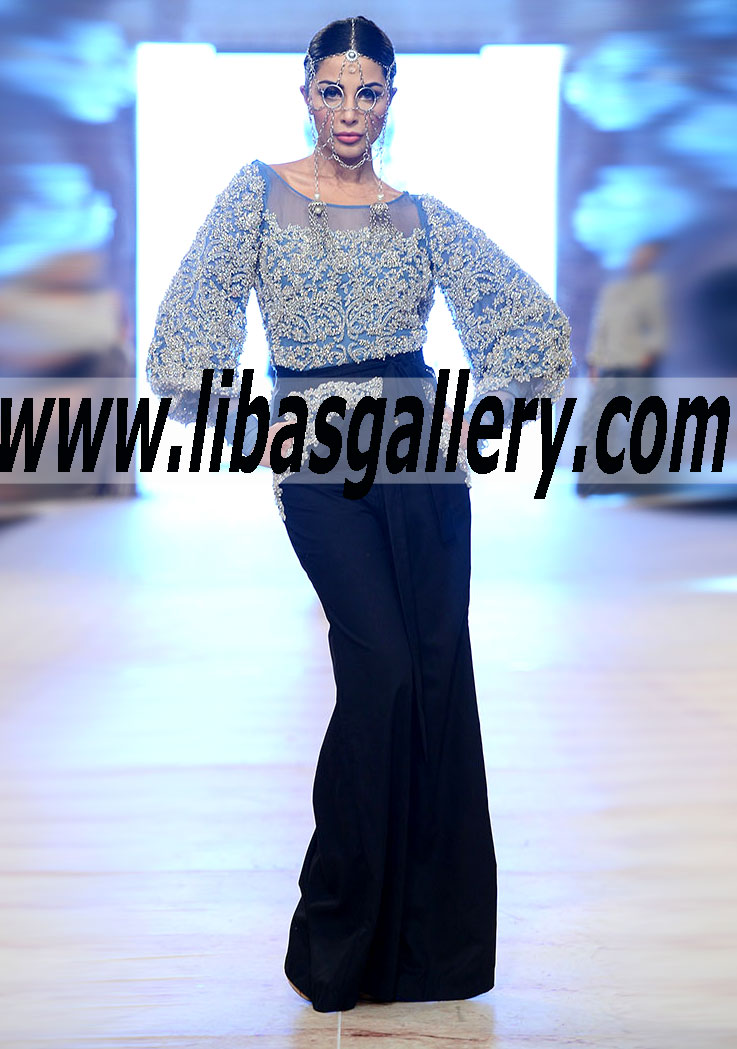 HSY PFDC L`Oreal Paris Bridal Week 2015 Womens & Ladies Clothes & newest Fashion |HSY Luxurious Womenswear - www.libasgallery.com