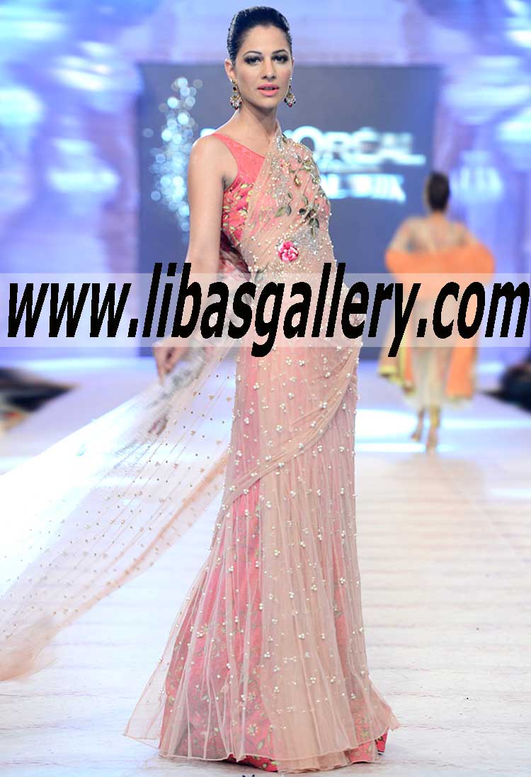 Extraordinary beautiful saree having amazing work 