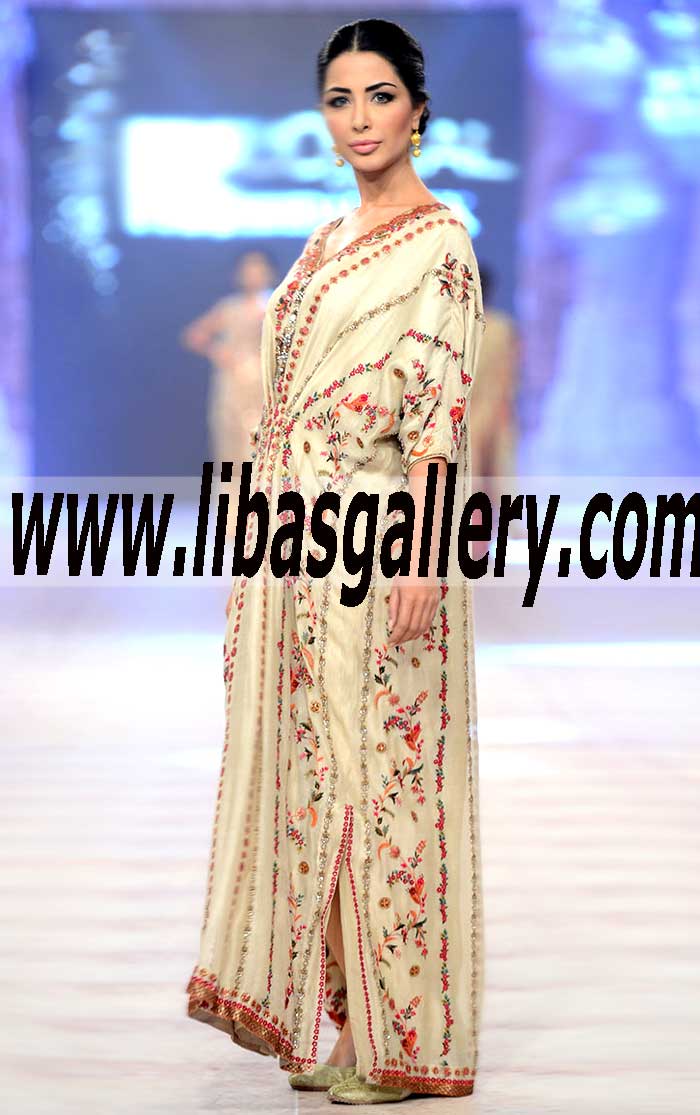 A stylish Kaftan Outfit is radiates modern sophistication and enormous comfort