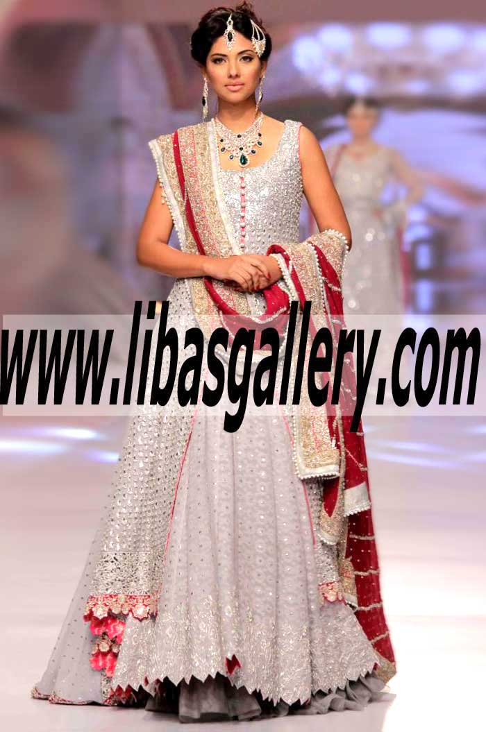 Zainab Chottani Telenor Bridal Couture Week 2015 Runway, Online best looks from bridal couture 2015 Syracuse New York NY US