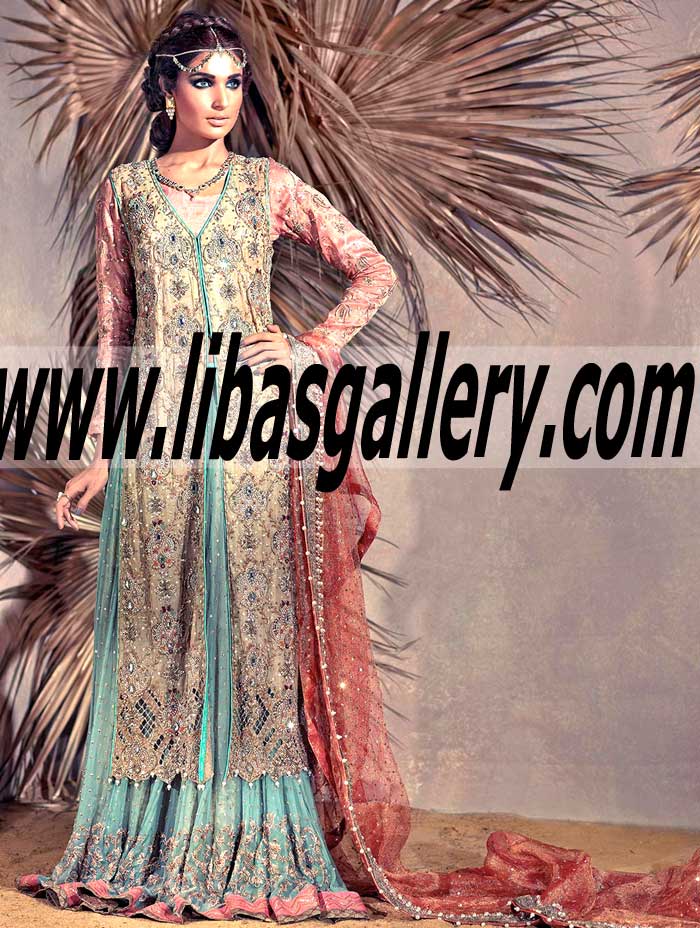 Umsha by Uzma Babar wedding sharara, bridal sharara, Pakistani Sharara, traditional sharara cholis Leicestershire UK